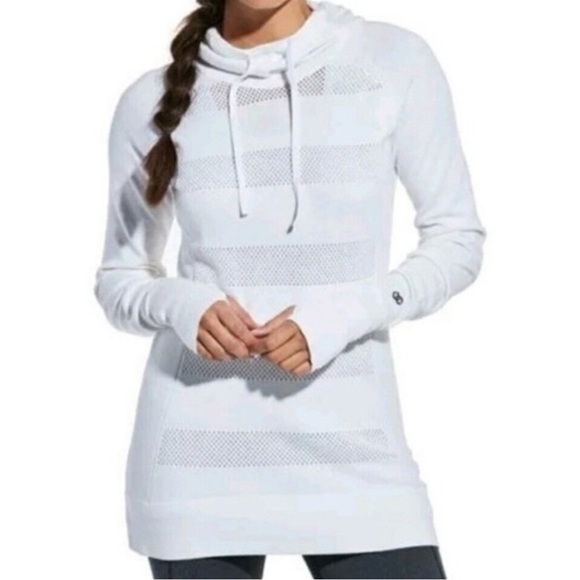 CALIA by Carrie Underwood Cashmere Blend Effortless Hoodie Sweater - Picture 1 of 6